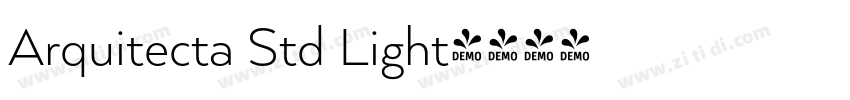 Arquitecta Std Light字体转换